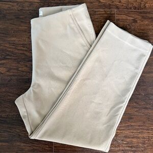 Rachel Zoe Light Beige Pull-On Slim Dress Pants Size 10